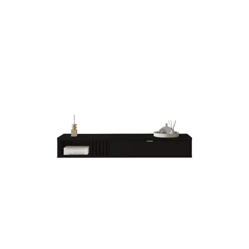 Rack flotante BLESS 1,36 NEGRO